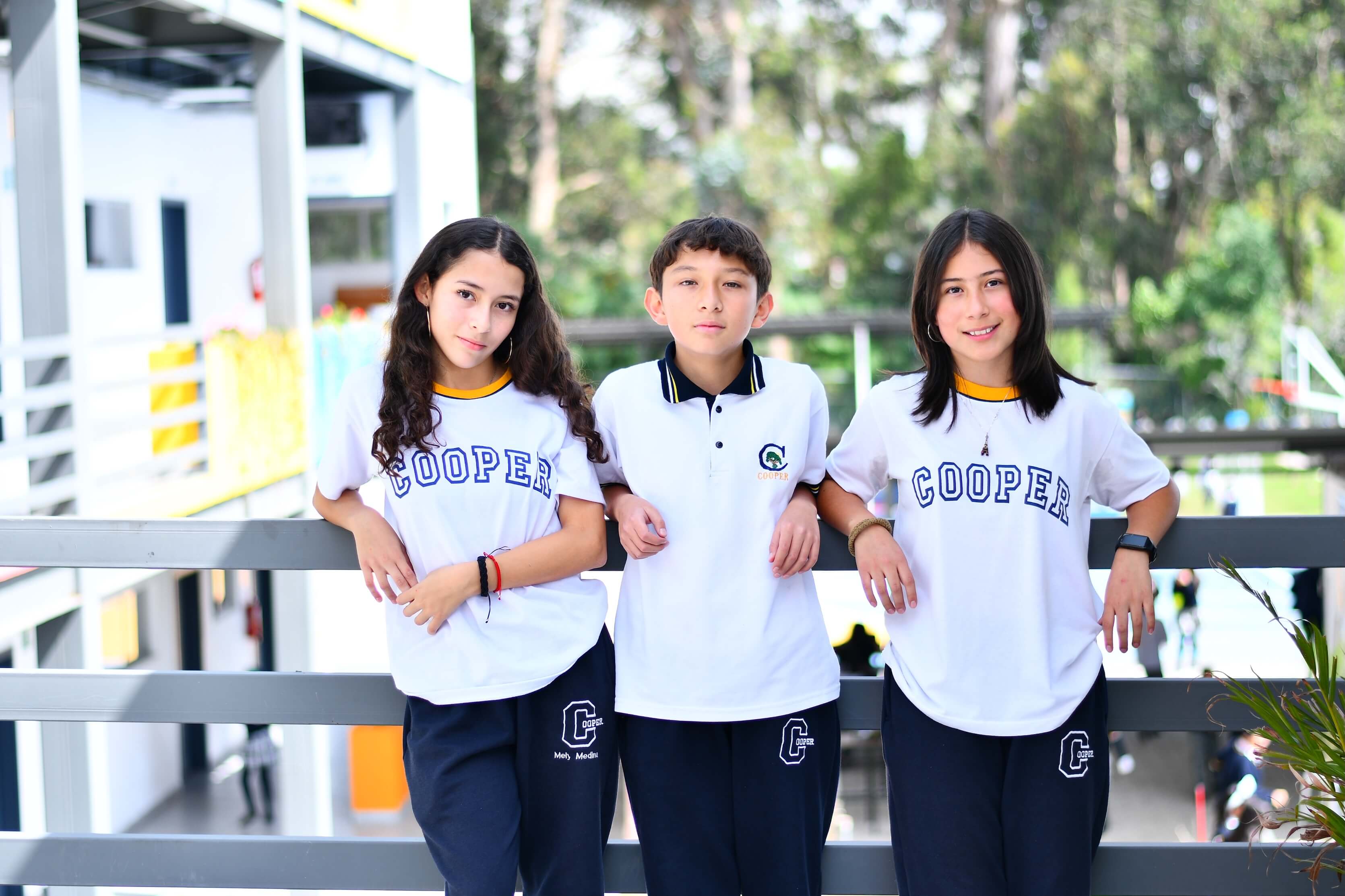 Estudiantes de Colegio Cooper